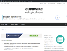 Tablet Screenshot of euprwire.com